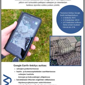 Salaojakartat Google Earth -karttapalvelussa